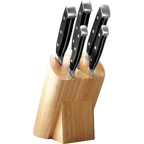 JUSTINUS Messerblock SHARP CUT 6-teilig