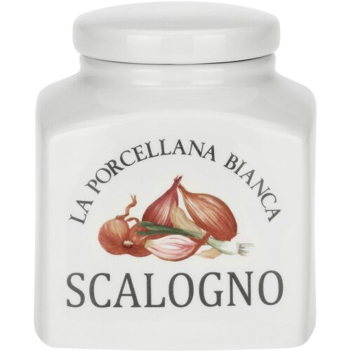 LA PORCELLANA BIANCA Vorratsdose CONSERVA Scalogno 1,8 Liter