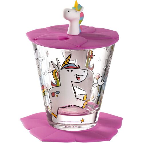 LEONARDO Kinder Trinkset BAMBINI EINHORN 3-teilig