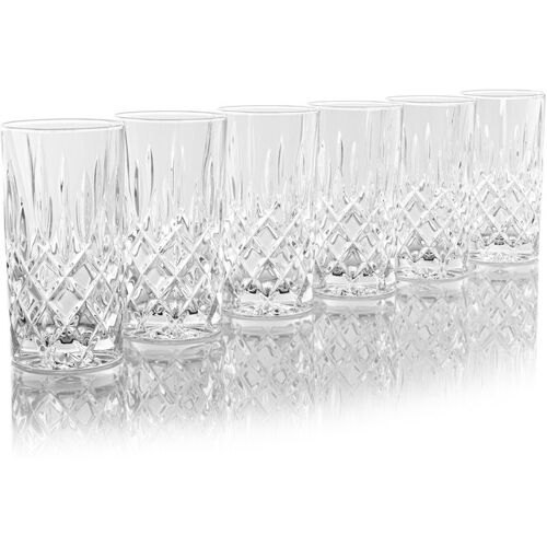 Nachtmann 6er Set Longdrinkglas NOBLESSE II je 375 ml
