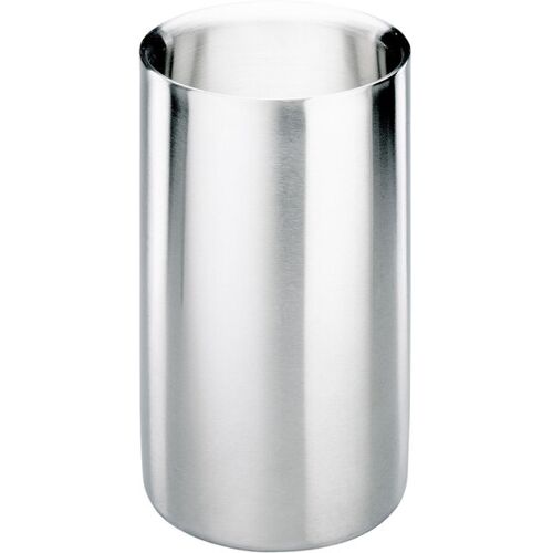 JUSTINUS Champagnerkühler ALBA 11 x 11 x 18,8 cm Edelstahl chromfarbig