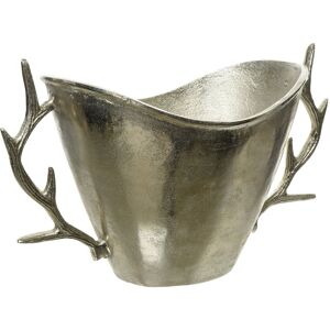 Flaschenkühler HIRSCH 22 cm silberfarbig Flaschenkühler HIRSCH 22 cm silberfarbig