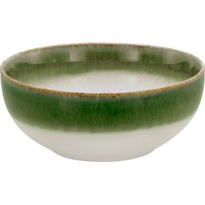 CreaTable Schüssel CASCADE Steinzeug Ø 23,5 cm glasiert Grün CreaTable Schüssel CASCADE Steinzeug Ø 23,5 cm glasiert Grün