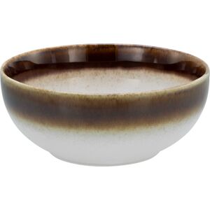 CreaTable Schüssel CASCADE Steinzeug Ø 23,5 cm glasiert Braun CreaTable Schüssel CASCADE Steinzeug Ø 23,5 cm glasiert Braun