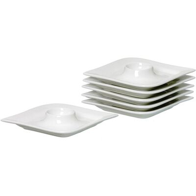 Ritzenhoff & Breker Eierbecher MELODIE 6er Set weiß Ritzenhoff & Breker Eierbecher MELODIE 6er Set weiß