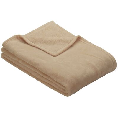 IBENA Fleecedecke OLBIA 130 x 180 cm beige IBENA Fleecedecke OLBIA 130 x 180 cm beige