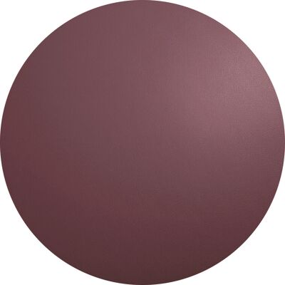 Tisch- und Platzset LEDA Polyvinylchlorid Ø 38 cm matt Pflaume Tisch- und Platzset LEDA Polyvinylchlorid Ø 38 cm matt Pflaume
