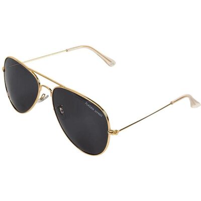 Fladen Polarized sunglasses Focus gold frame grey lens Fladen Polarized sunglasses Focus gold frame grey lens