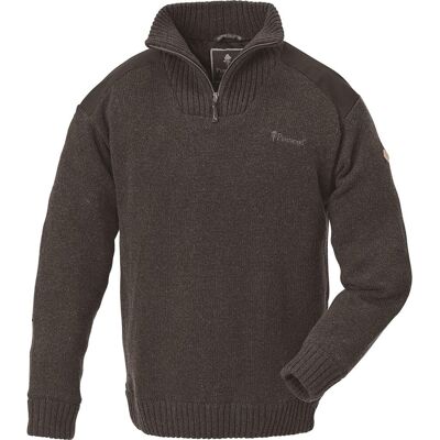 Pinewood Hurricane Sweater Brown Melange 3XL Pinewood Hurricane Sweater Brown Melange 3XL