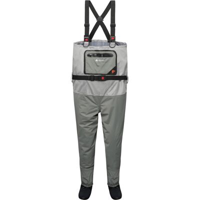 Mikado Wathose - Atmungsaktiv mit Neopren-Socken - Größe XL - Mikado Wathose - Atmungsaktiv mit Neopren-Socken - Größe XL -
