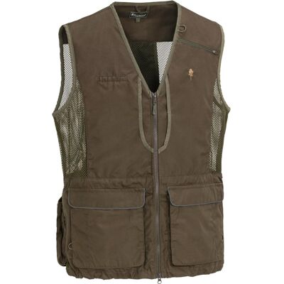 Pinewood Dog Sports 2.0 Vest Suede Brown/D.Olive 3XL Pinewood Dog Sports 2.0 Vest Suede Brown/D.Olive 3XL