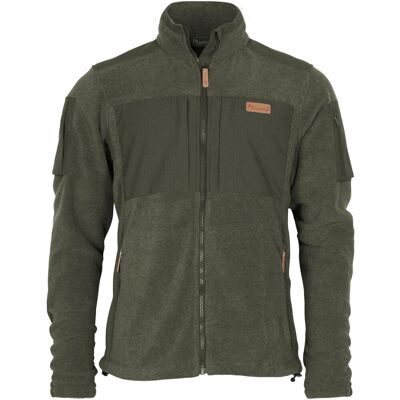 Pinewood Lappland Rough Fleece Jacket Olive Melange/D.Olive 3XL Pinewood Lappland Rough Fleece Jacket Olive Melange/D.Olive 3XL