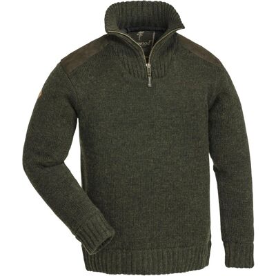 Pinewood Hurricane Kids Sweater D.Green Melange 116 Pinewood Hurricane Kids Sweater D.Green Melange 116