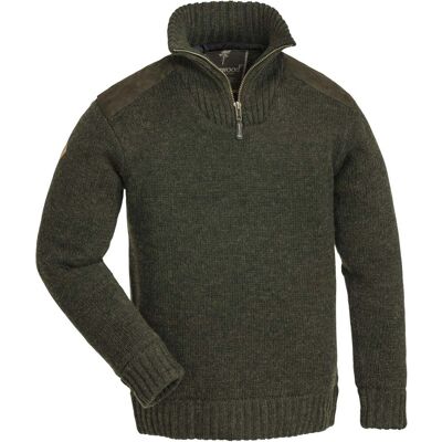 Pinewood Hurricane Kids Sweater D.Green Melange 128 Pinewood Hurricane Kids Sweater D.Green Melange 128