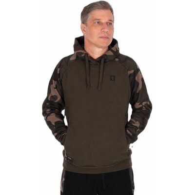 Fox Khaki / Camo pullover premium 310 hoodie - L Fox Khaki / Camo pullover premium 310 hoodie - L