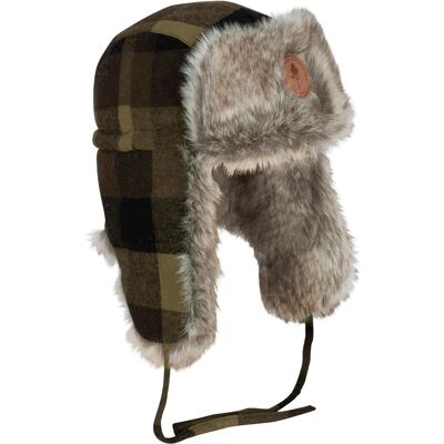 Pinewood Murmansk Check Hat Green/Black XL-XXL Pinewood Murmansk Check Hat Green/Black XL-XXL