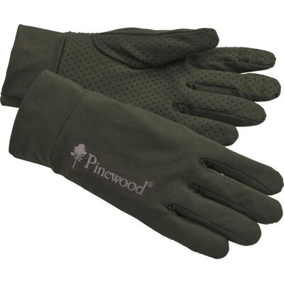 Pinewood Thin Liner Glove Mossgreen M-L Pinewood Thin Liner Glove Mossgreen M-L