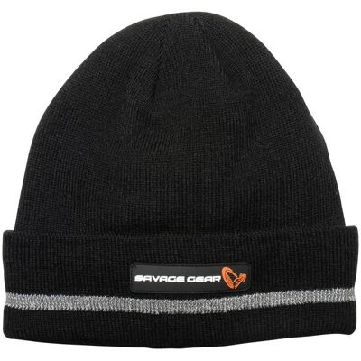 Savage Gear Reflex Beanie One Size Black/Reflex Savage Gear Reflex Beanie One Size Black/Reflex