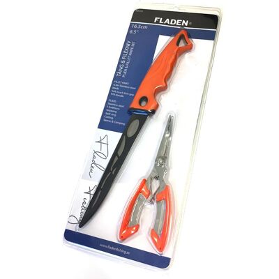 FLADEN Filetiermesser 16cm & Zange Set FLADEN Filetiermesser 16cm & Zange Set