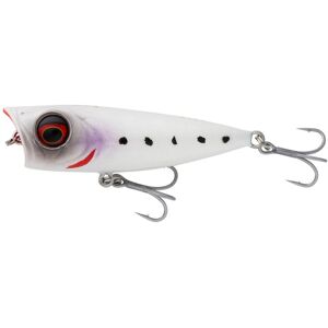 Savage Gear Micro Popper 5,5cm 5,4g F Snowwhite - Angelköder Savage Gear Micro Popper 5,5cm 5,4g F Snowwhite - Angelköder