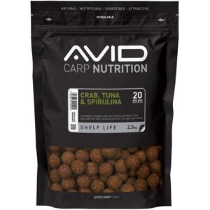 Avid Crab, Tuna & Spirulina Boilies - 20mm (2.5kg) Avid Crab, Tuna & Spirulina Boilies - 20mm (2.5kg)