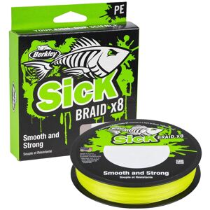 Berkley Sick Braid Hi-Viz Yellow 0.33 300m Berkley Sick Braid Hi-Viz Yellow 0.33 300m