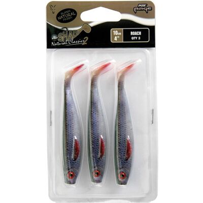Fox Rage Pro Shad 14cm 5.5" SN Roach x 2pcs Fox Rage Pro Shad 14cm 5.5" SN Roach x 2pcs
