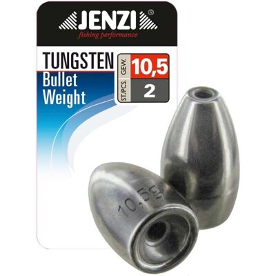 Jenzi Tungsten Bullet,2St.10,5g Jenzi Tungsten Bullet,2St.10,5g