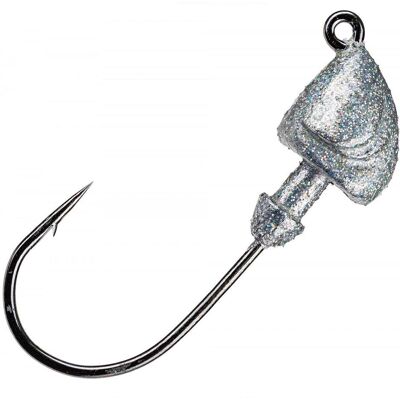Strike King Squadron Swimbt Jig Head 3/8oz Slvr Blng Strike King Squadron Swimbt Jig Head 3/8oz Slvr Blng