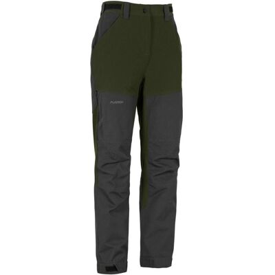 Fladen Trousers Authentic Ladies 3.0 darkgreen/black L 4-way stretch Fladen Trousers Authentic Ladies 3.0 darkgreen/black L 4-way stretch