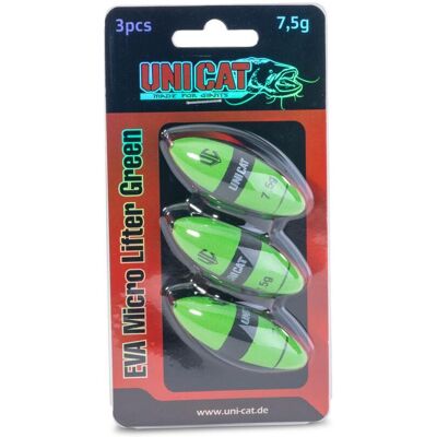 Uni Cat EVA Micro Lifter Green 10,0g/3pcs. Uni Cat EVA Micro Lifter Green 10,0g/3pcs.