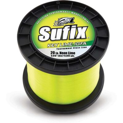 Sufix Key Lime IGFA Angelschnur - 80LB, 0,86mm, 37kg Sufix Key Lime IGFA Angelschnur - 80LB, 0,86mm, 37kg