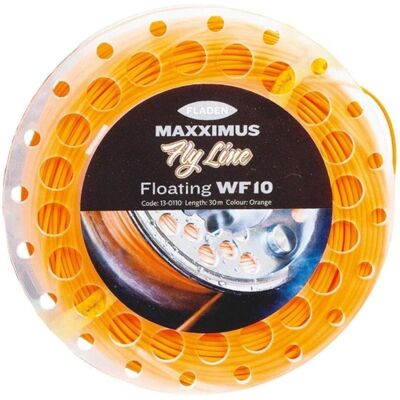 Fladen Maxximus Fly 30m float WF 7 orange 2 braided loops Fladen Maxximus Fly 30m float WF 7 orange 2 braided loops