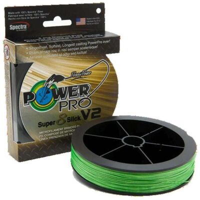 Power Pro Super 8 Slick V2 Geflochtene Linie - 135 M - Grün - Angelschnur Power Pro Super 8 Slick V2 Geflochtene Linie - 135 M - Grün - Angelschnur