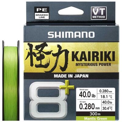 Shimano Kairiki 8+ Geflochtene Angelschnur - Angelschnur Shimano Kairiki 8+ Geflochtene Angelschnur - Angelschnur