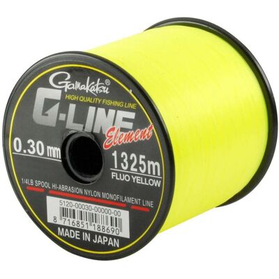 Gamakatsu G-Line Element F-Yellow 0.26mm 1820M Gamakatsu G-Line Element F-Yellow 0.26mm 1820M