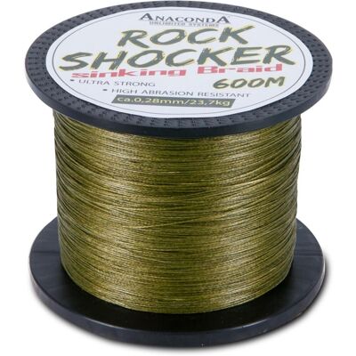 Anaconda Rockshocker sinkende Geflecht - Angelschnur Anaconda Rockshocker sinkende Geflecht - Angelschnur