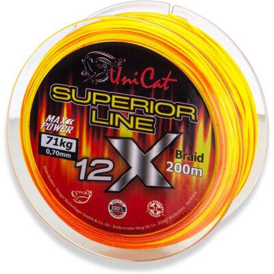 Uni Cat 12 X Superior Line - Hochleistungsangelschnur Uni Cat 12 X Superior Line - Hochleistungsangelschnur