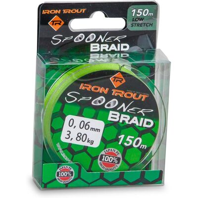 Iron Trout Spooner Braid 0,06mm Camo Green 150m Iron Trout Spooner Braid 0,06mm Camo Green 150m