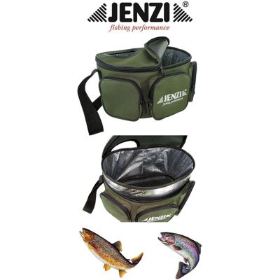 JENZI Fliegenfischer Tasche Größe 32x20x16cm JENZI Fliegenfischer Tasche Größe 32x20x16cm