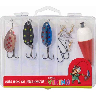 Kinetic Little Viking Lure Box Kit Freshwater 1 Kinetic Little Viking Lure Box Kit Freshwater 1