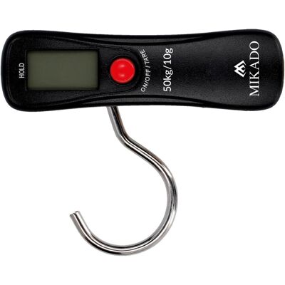 Mikado Fischwaage A - Digital 50Kg - Schwarz Mikado Fischwaage A - Digital 50Kg - Schwarz