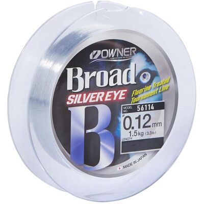 Owner Broad Silver Eye 150m 56113 0,30mm Owner Broad Silver Eye 150m 56113 0,30mm