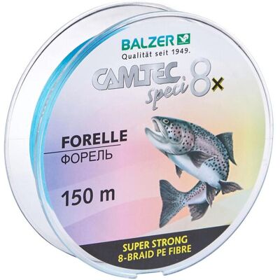 Balzer Camtec Speci 8x Forelle 0,08mm 150m blau Balzer Camtec Speci 8x Forelle 0,08mm 150m blau