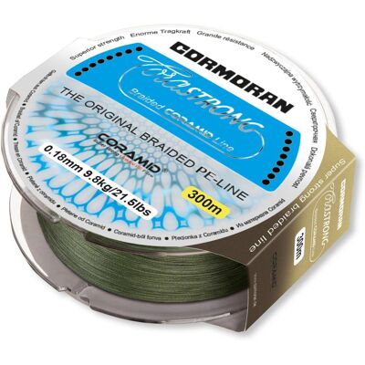 Cormoran Corastrong Braid grün 0.16mm 8.5kg 300m Cormoran Corastrong Braid grün 0.16mm 8.5kg 300m