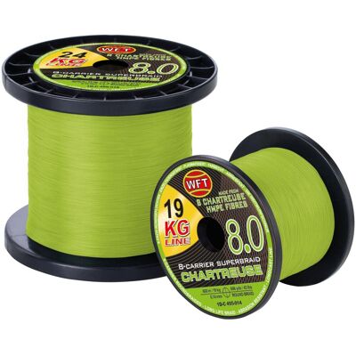 WFT KG 8.0 chartreuse 150m 22KG 0,16mm WFT KG 8.0 chartreuse 150m 22KG 0,16mm