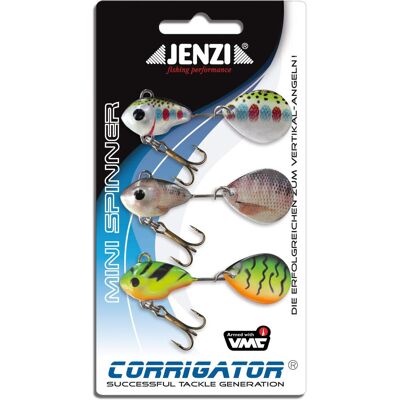 JENZI Mini Spinner Set-2 3 St.12 g. JENZI Mini Spinner Set-2 3 St.12 g.