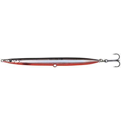 Savage Gear Sandeel Pencil 12,5cm 19g Schwarz/Rot/UV - Angelköder Savage Gear Sandeel Pencil 12,5cm 19g Schwarz/Rot/UV - Angelköder