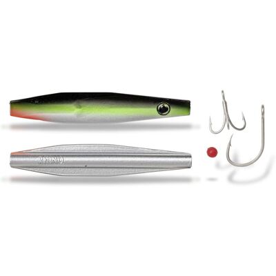 Rhino 12g 68mm Salty Sprat schwarz/grün 1Stück #10 taumelnd Rhino 12g 68mm Salty Sprat schwarz/grün 1Stück #10 taumelnd