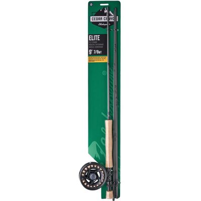 Shakespeare Elite Rod, Reel, Line & Leader Combo 9' 4Pc / 7/8 Wf8+85 (20Lb Nylon Backing) Shakespeare Elite Rod, Reel, Line & Leader Combo 9' 4Pc / 7/8 Wf8+85 (20Lb Nylon Backing)